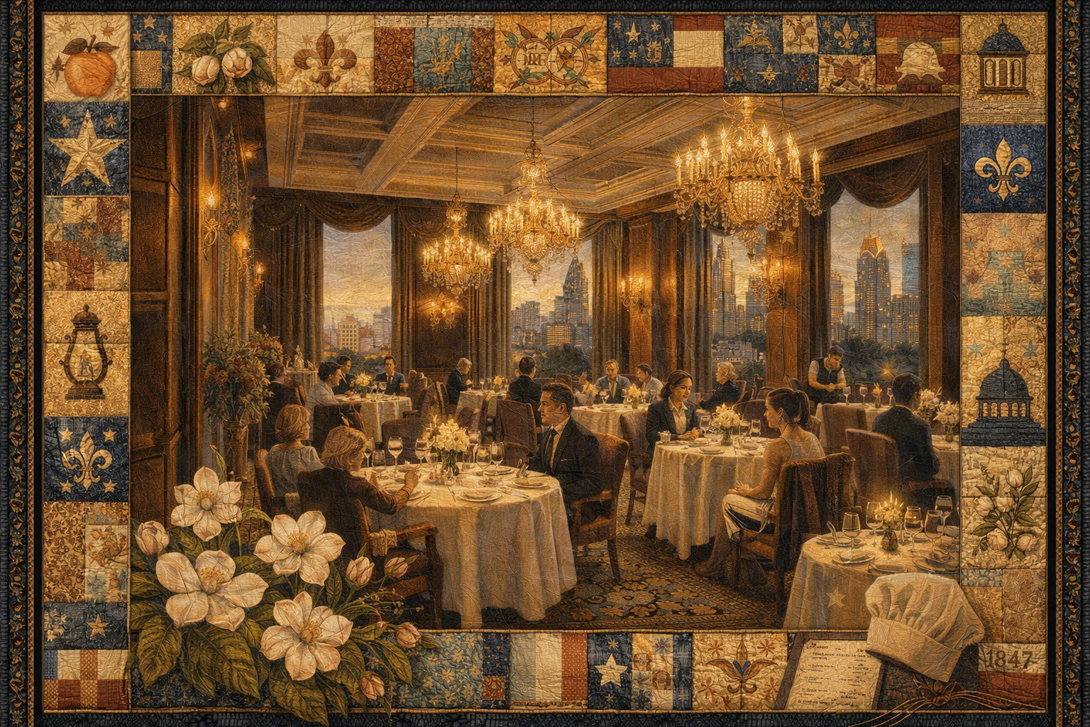Atlanta fine dining interior