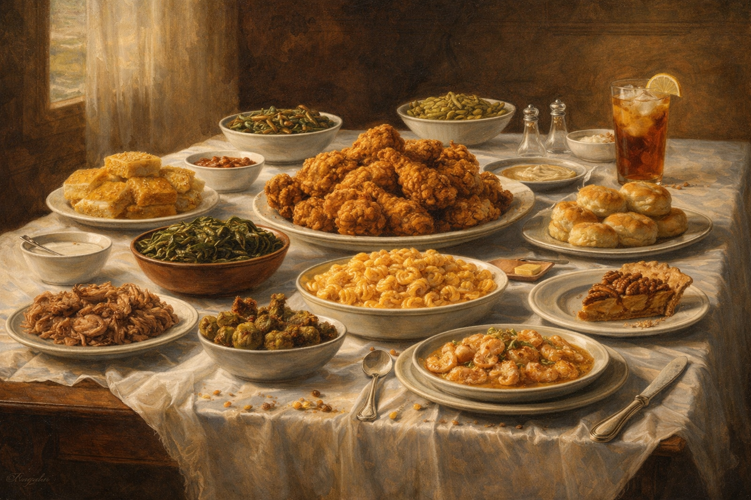 ジョージア州の大皿料理